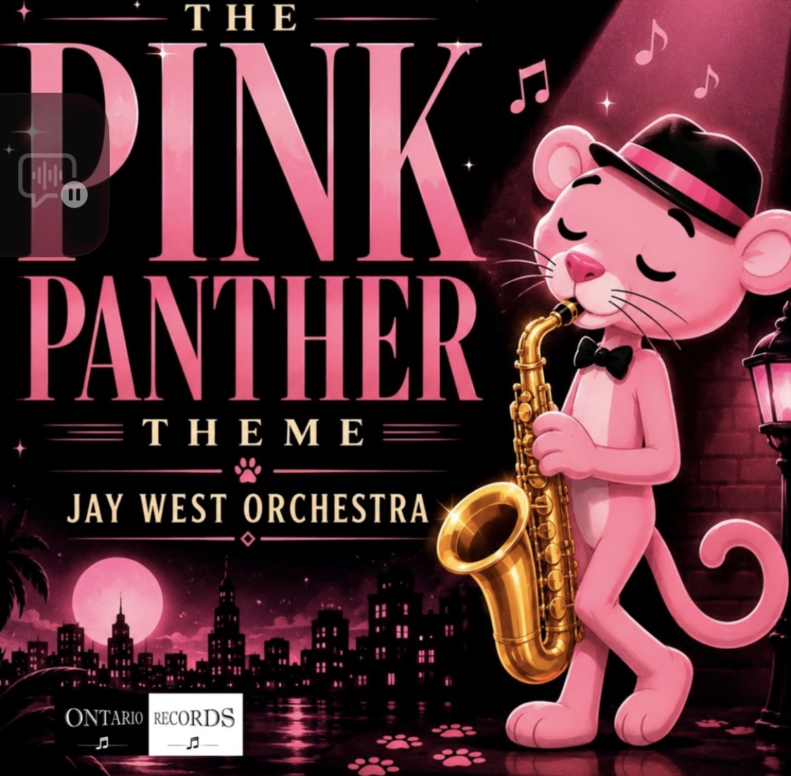The Pink Panther Theme by Jay West Orchestra album cover